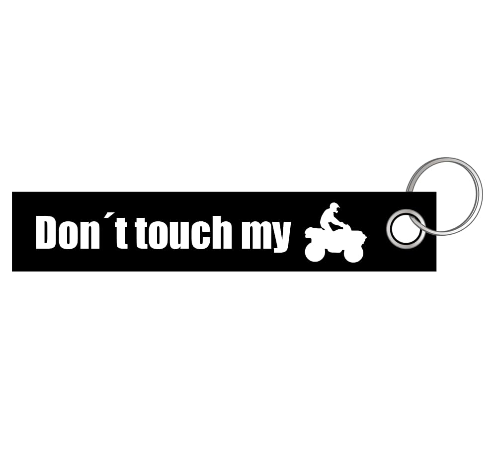 Sammys Shirt Store Dont Touch My Quad Schlüsselanhänger Lanyard 3x16cm Sammys Shirt Store Dont Touch My Quad Schlüsselanhänger Lanyard 3x16cm von Sammys Shirt Store