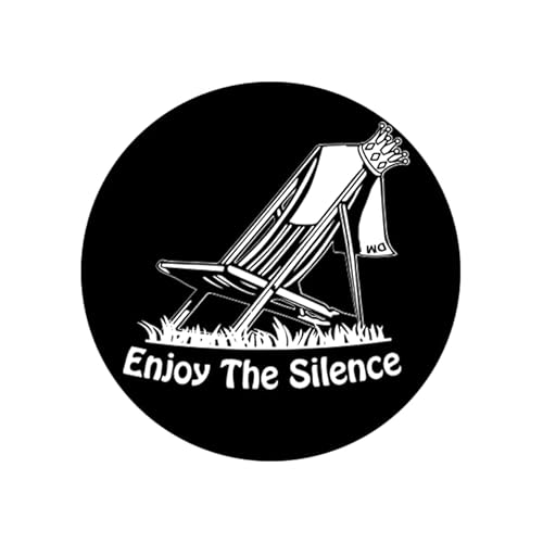 Sammys Shirt Store Enjoy The Silence Chair Famous Song Aufkleber 24 cm von Sammys Shirt Store