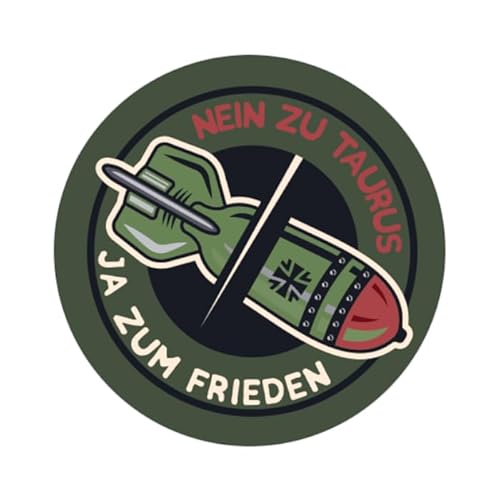 Sammys Shirt Store Nein zu Taurus-Ja zum Frieden Aufkleber 10 cm Sammys Shirt Store Nein zu Taurus-Ja zum Frieden Aufkleber 10 cm von Sammys Shirt Store