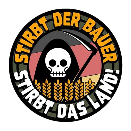 Sammys Shirt Store Stirbt der Bauer stirbt das Land Aufkleber 24 cm Sammys Shirt Store Stirbt der Bauer stirbt das Land Aufkleber 24 cm von Sammys Shirt Store