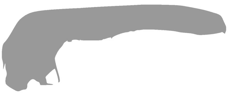 Samunshi® Langeoog Insel Aufkleber Inselaufkleber in 8 Größen und 25 Farben (30x11,7cm grau) von Samunshi