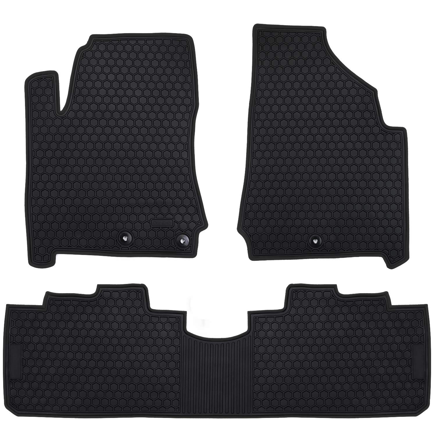 Dresmannst San Auto Auto Fußmatte Gummi passgenau für Cadillac SRX 2019 2018 2017 2016 schwarz Auto Bodeneinlagen Allwetter strapazierfähig geruchlos, Schwarz Dresmannst San Auto Auto Fußmatte Gummi passgenau für Cadillac SRX 2019 2018 2017 2016 schwarz Auto Bodeneinlagen Allwetter strapazierfähig geruchlos, Schwarz von San Auto