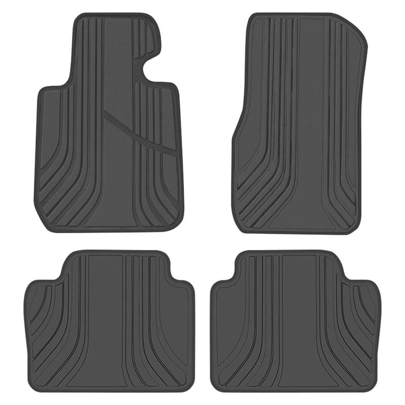 HD-Mart Auto Fußmatte Gummi Allwetter für BMW 3/4 Serie F30 F31 F32 F33 F36 2012-2018 robust & geruchlos von San Auto