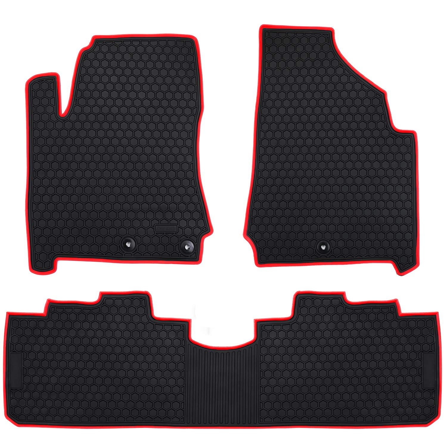 Memonotry San Auto Auto Fußmatte Gummi passgenau für Cadillac SRX 2019 2018 2017 2016 schwarz Auto Bodeneinlagen Allwetter strapazierfähig geruchlos Memonotry San Auto Auto Fußmatte Gummi passgenau für Cadillac SRX 2019 2018 2017 2016 schwarz Auto Bodeneinlagen Allwetter strapazierfähig geruchlos von San Auto