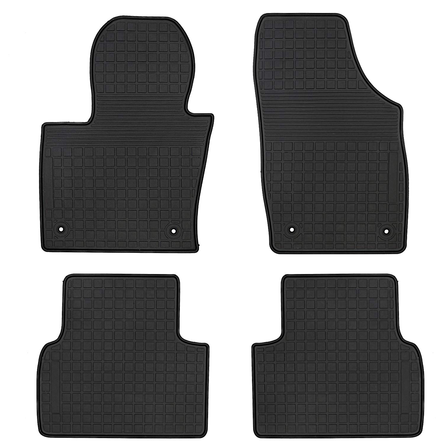 San Auto Auto Fußmatte Gummi passgenau für Audi Q3 2015 2016 2017 2018 schwarz Auto Bodenauskleidung Allwetter strapazierfähig geruchlos Schwarz JD-47-3-AudiQ3 San Auto Auto Fußmatte Gummi passgenau für Audi Q3 2015 2016 2017 2018 schwarz Auto Bodenauskleidung Allwetter strapazierfähig geruchlos Schwarz JD-47-3-AudiQ3 von San Auto