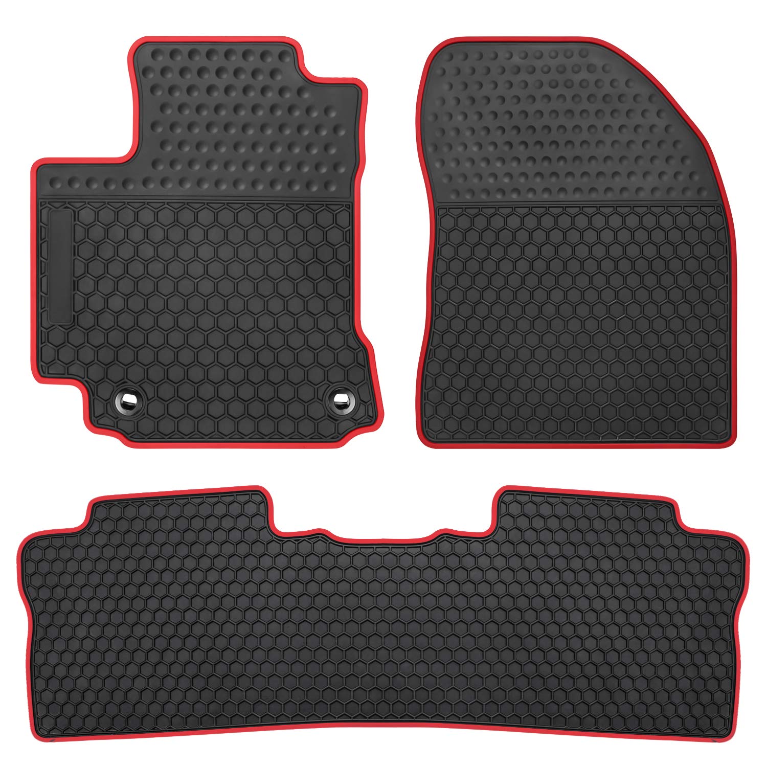 San Auto Gummi-Fußmatte passgenau für Toyota Corolla Limousine 2014 2015 2016 2017 2018 2019 Automatikgetriebe schwarz Auto Liner Mats geruchlos No im Schrägheck Modell Schwarz JD-52-2-TCorolla2019 San Auto Gummi-Fußmatte passgenau für Toyota Corolla Limousine 2014 2015 2016 2017 2018 2019 Automatikgetriebe schwarz Auto Liner Mats geruchlos No im Schrägheck Modell Schwarz JD-52-2-TCorolla2019 von San Auto