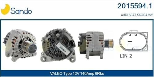 Sando 2015594.1 Lichtmaschine Sando 2015594.1 Lichtmaschine von Sando