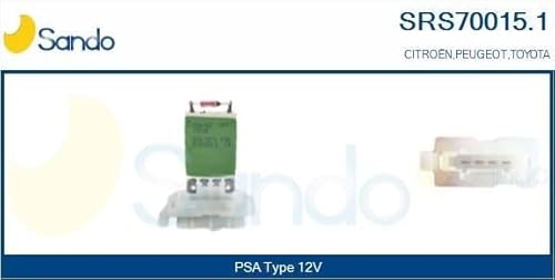 Sando SRS70015.1 Lüfterwiderstand Psa von Sando