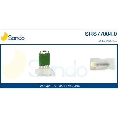 Sando SRS77004.0 Lüfterwiderstand Innenraum Gm von Sando