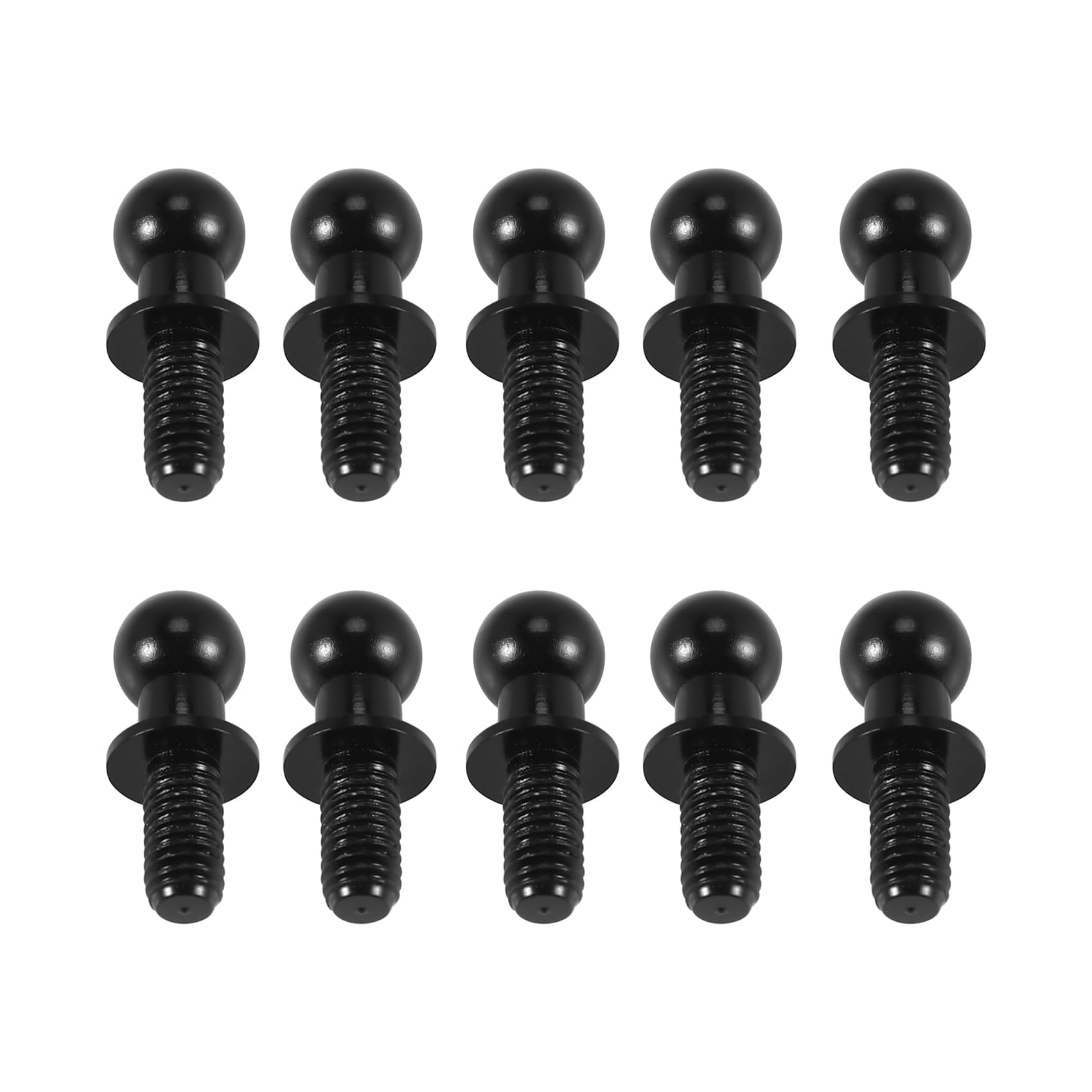 Sarngk 10 StüCke M3 Metall Sechskant Kopf Schrauben für TT01 TT02 D5 1/10 RC Drift Auto Teile Universal,Schwarz Sarngk 10 StüCke M3 Metall Sechskant Kopf Schrauben für TT01 TT02 D5 1/10 RC Drift Auto Teile Universal,Schwarz von Sarngk