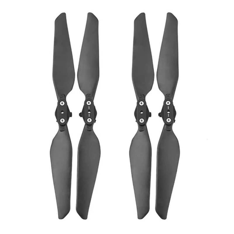Sarngk 2 Paare Schnellspanner Faltbarer Propeller für X8 SE 2022 & 2020 Kamera Drohne Propeller RC Quadcopter Teile,Schwarz von Sarngk