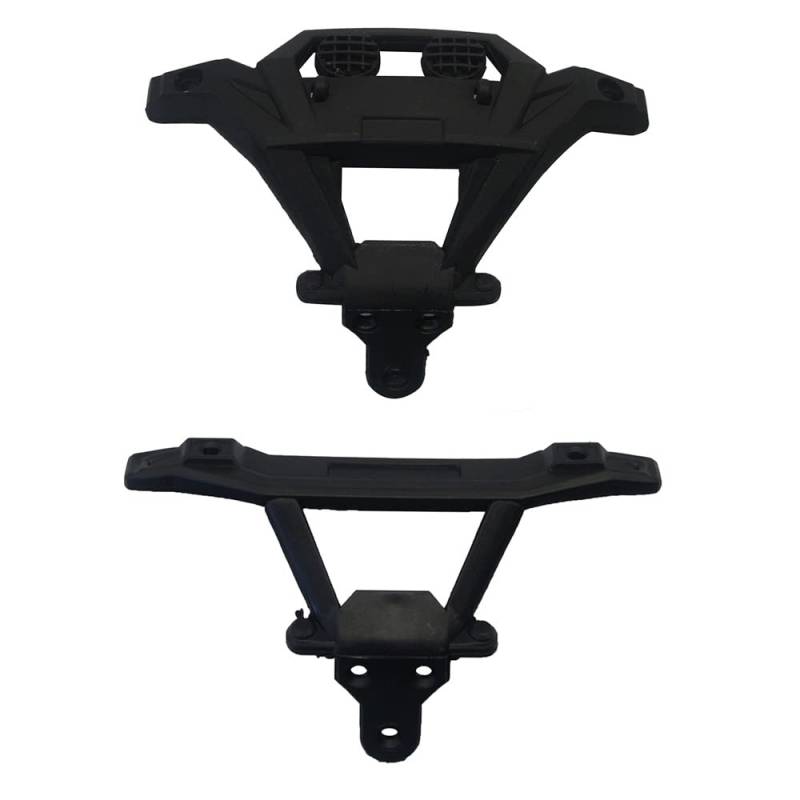 Sarngk 2 StüCk Front und HeckstoßStange SJ05/06 für Xinlehong Q901 Q902 Q903 9130 9136 9137 1/16 RC Auto Teile ZubehöR von Sarngk
