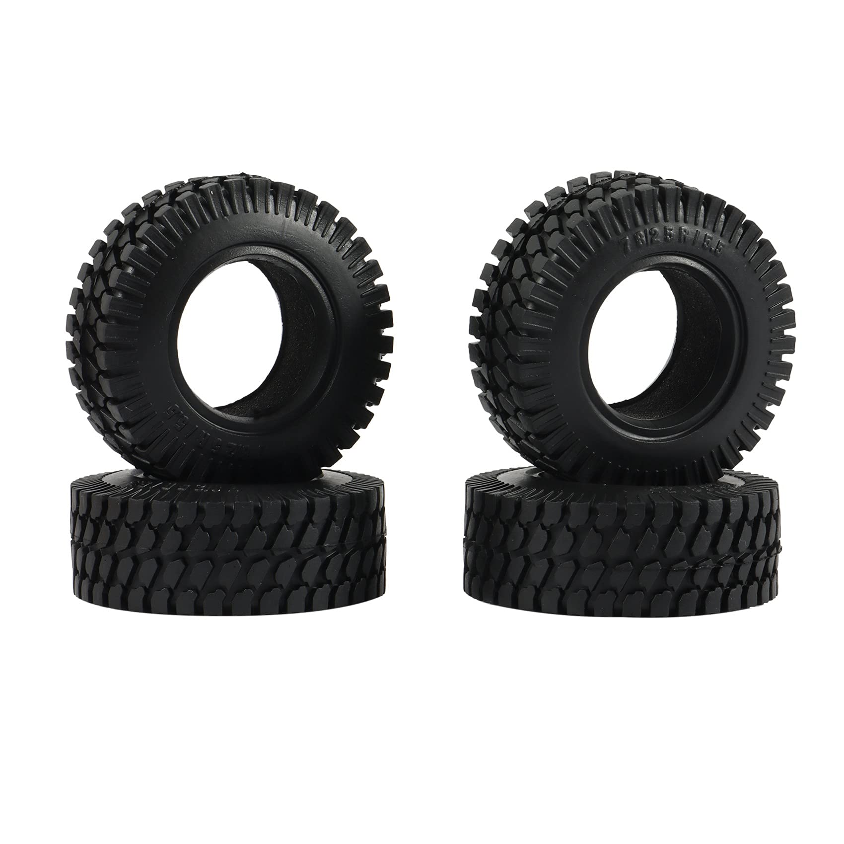Sarngk 4 STÜCKE 75MM 1,55 Gummi Rad Reifen Reifen für RC Crawler Auto Axial Jr 90069 D90 CC01 LC70 MST JIMNY Sarngk 4 STÜCKE 75MM 1,55 Gummi Rad Reifen Reifen für RC Crawler Auto Axial Jr 90069 D90 CC01 LC70 MST JIMNY von Sarngk