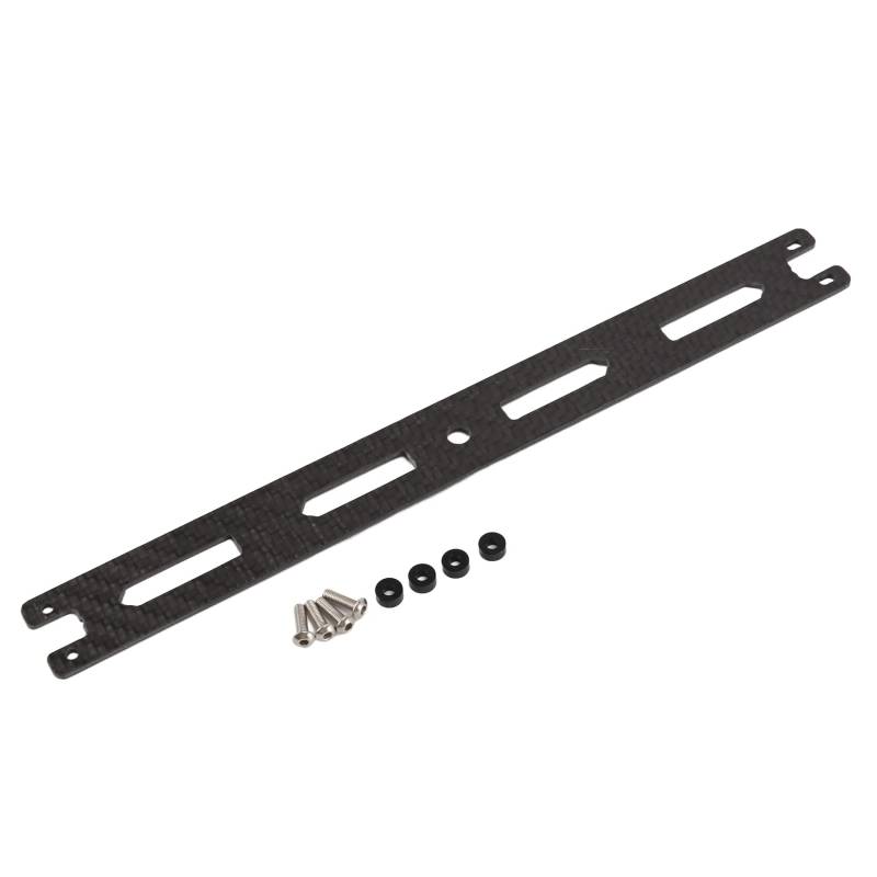 Sarngk Kohle Faser Zweite Boden Platte für TT02 TT02B TT-02 TT-02B 1/10 RC Auto Upgrade Teile ZubehöR von Sarngk