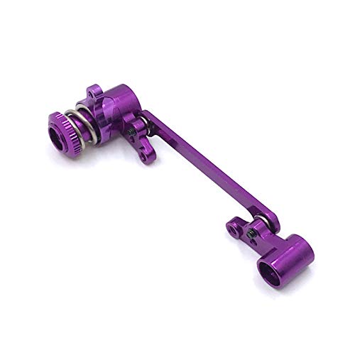 Sarngk Lenkung Kupplung Baugruppe Lenkung Servo Sparer Komplett für 144001 1/14 124018 124019 RC Auto Upgrade Teile, Lila Sarngk Lenkung Kupplung Baugruppe Lenkung Servo Sparer Komplett für 144001 1/14 124018 124019 RC Auto Upgrade Teile, Lila von Sarngk