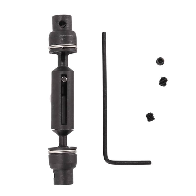 Sarngk Upgrade der CVD Antrieb Welle Aus Metall für D12 C24 C34 B14 B24 B16 B36 MN D90 MN99S RC Auto Teile ZubehöR, Schwarz von Sarngk