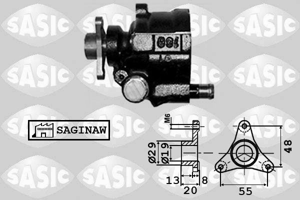 Hydraulikpumpe, Lenkung Sasic 7074001 von Sasic