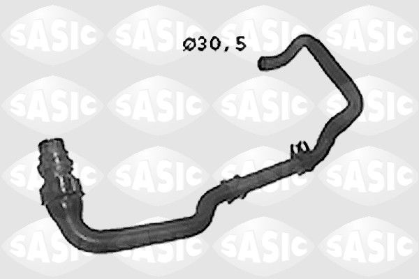 Kühlerschlauch links unten Sasic SWH0475 von Sasic