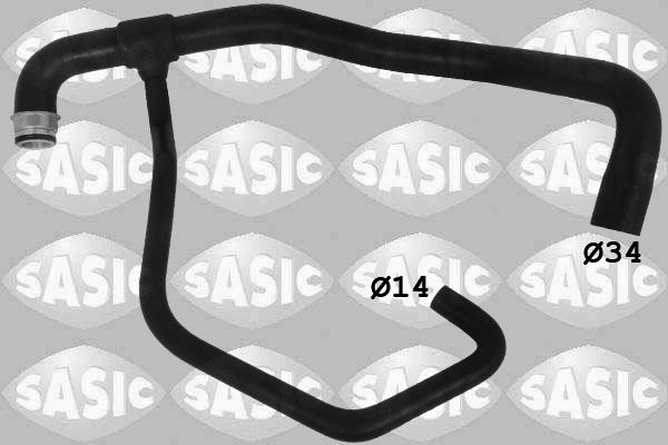 Kühlerschlauch links unten Sasic SWH0478 von Sasic