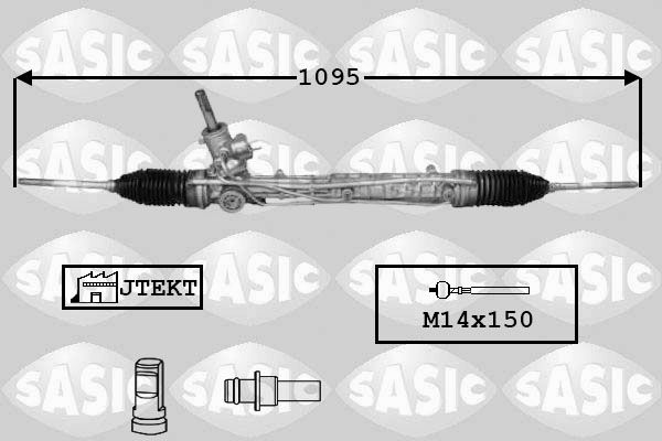 Lenkgetriebe Sasic 7170053 von Sasic