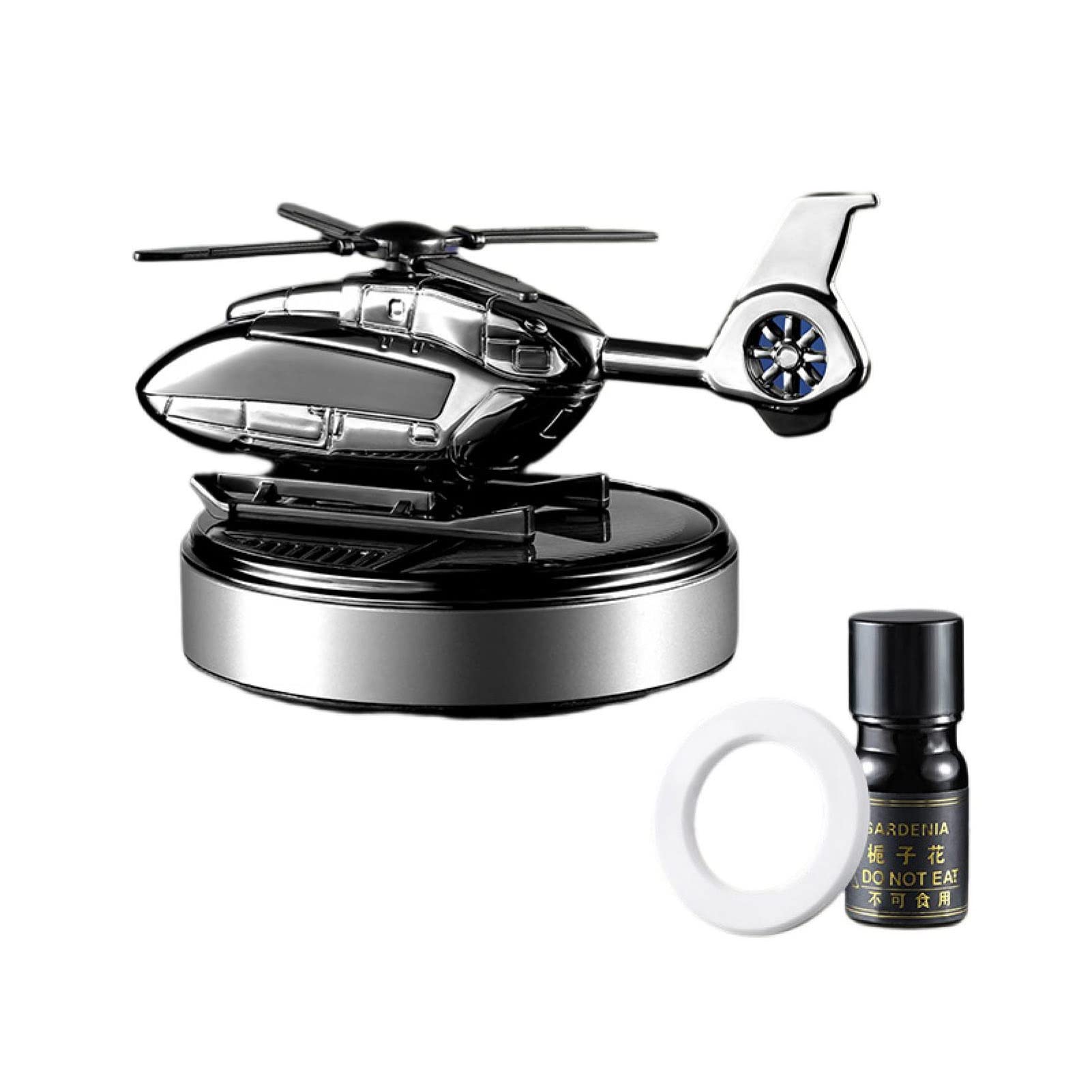 Saterkali Auto Lufterfrischer Solar Rotierend Solide Aromatherapie Hubschrauber Form Auto Duft Diffusor für Auto Lüftung Parfüm Automotive Dekoration F Saterkali Auto Lufterfrischer Solar Rotierend Solide Aromatherapie Hubschrauber Form Auto Duft Diffusor für Auto Lüftung Parfüm Automotive Dekoration F von Saterkali