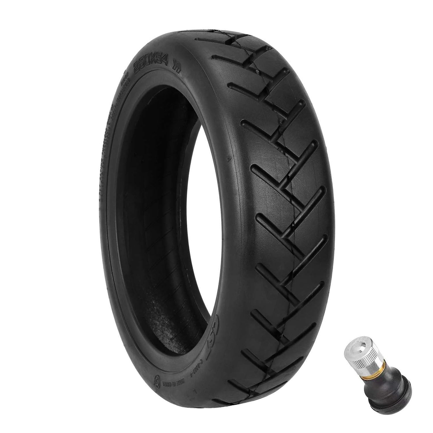 Satgoo E Scooter Tubeless Reifen 10 Zoll für Xiaomi 4 Pro/4 Lite Roller, Schlauchloser Reifen 250x54, Premium Butylkautschuk, Pannensicher, Stoßdämpfend, Allwetter, Langlebig, Sanfte Fahrt Satgoo E Scooter Tubeless Reifen 10 Zoll für Xiaomi 4 Pro/4 Lite Roller, Schlauchloser Reifen 250x54, Premium Butylkautschuk, Pannensicher, Stoßdämpfend, Allwetter, Langlebig, Sanfte Fahrt von Satgoo