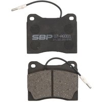 Bremsbelagsatz SBP 07-AG001 von Sbp