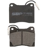 Bremsbelagsatz SBP 07-AG006 von Sbp