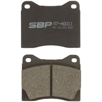 Bremsbelagsatz SBP 07-AG011 von Sbp
