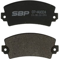 Bremsbelagsatz SBP 07-AG024 von Sbp