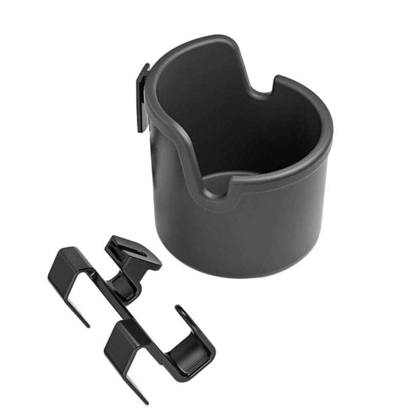 Sbshiouu Leicht zugänglicher Handschuhfach-Getränkehalter und Haken für Personenfahrzeug, Wasserflasche, Aufbewahrung, Organizer, Auto-Innenraum von Sbshiouu