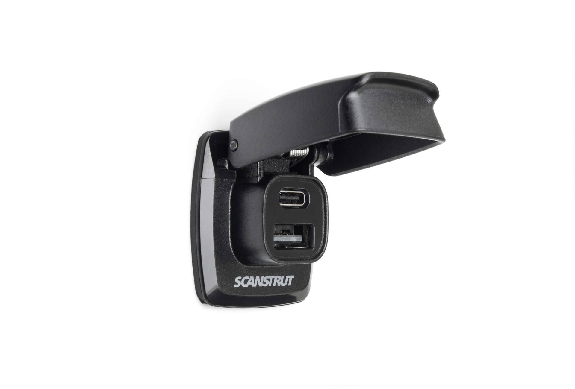 Scanstrut ROKK Flip Pro USB-Ladegerät - IPX4 Wasserdicht Dual USB-A & USB-C Schnellladeanschluss | 12/24V Marine & RV Steckdose Scanstrut ROKK Flip Pro USB-Ladegerät - IPX4 Wasserdicht Dual USB-A & USB-C Schnellladeanschluss | 12/24V Marine & RV Steckdose von Scanstrut