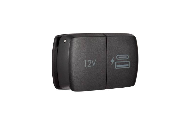 Scanstrut SC-Multi-F2 Flip Pro Duo - USB-A und USB-C mit 12-V-Steckdose von Scanstrut