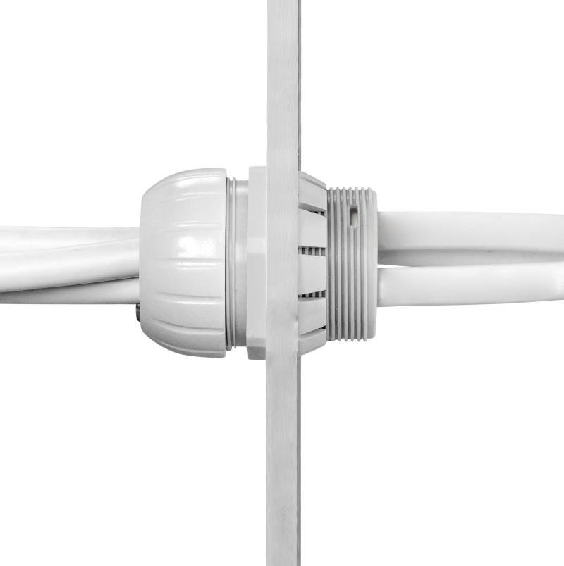 Schottwand Kabeldurchführung für 10 x 7mm Kabel von Lindemann