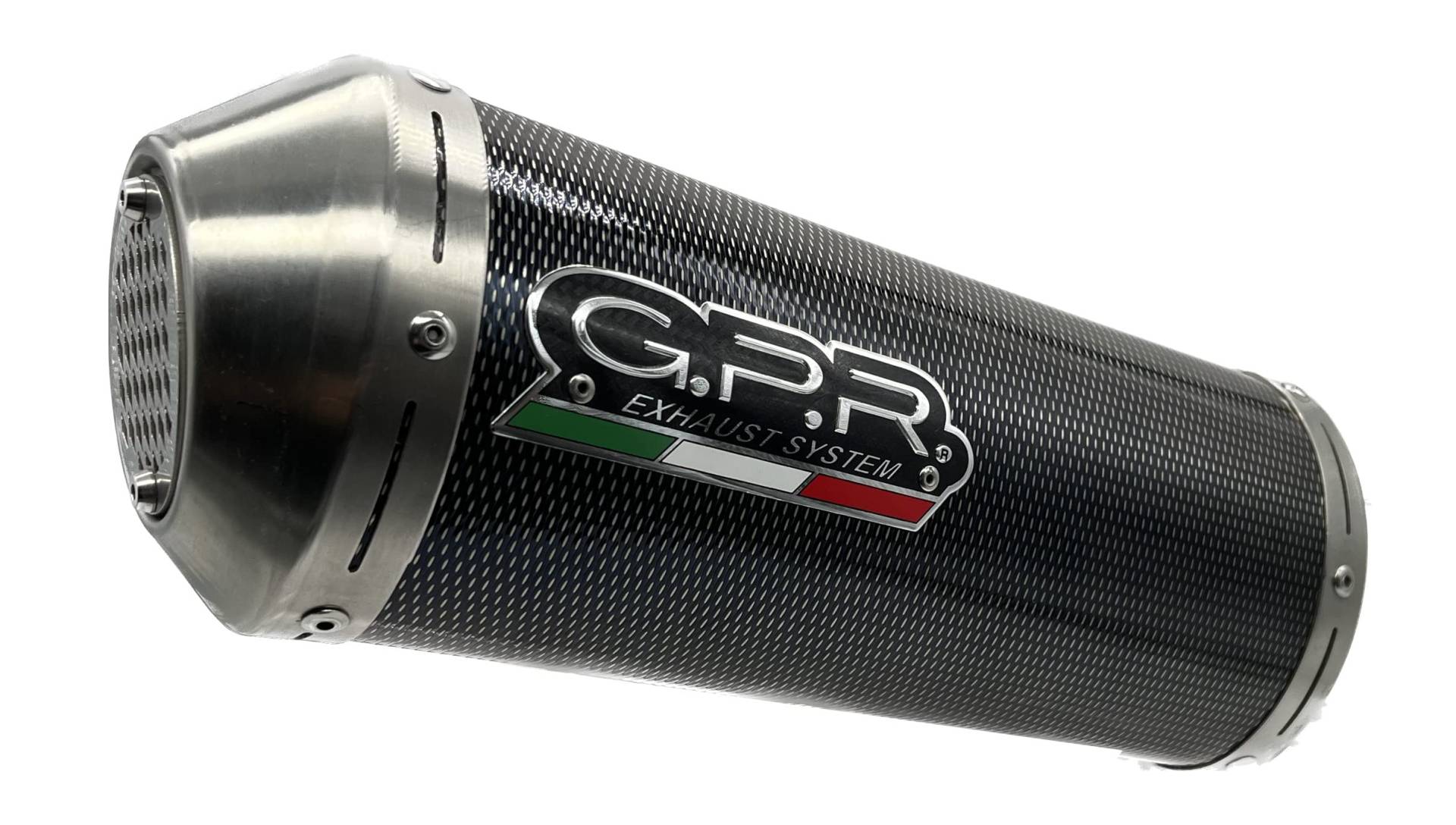 GPR Schalldämpfer kompatibel mit Honda Crf 250 M 2013/16 Auspuffanlage zugelassen mit Katalysator und spezifischem Anschlussrohr mit GPR Street Poppy von Scarico GPR