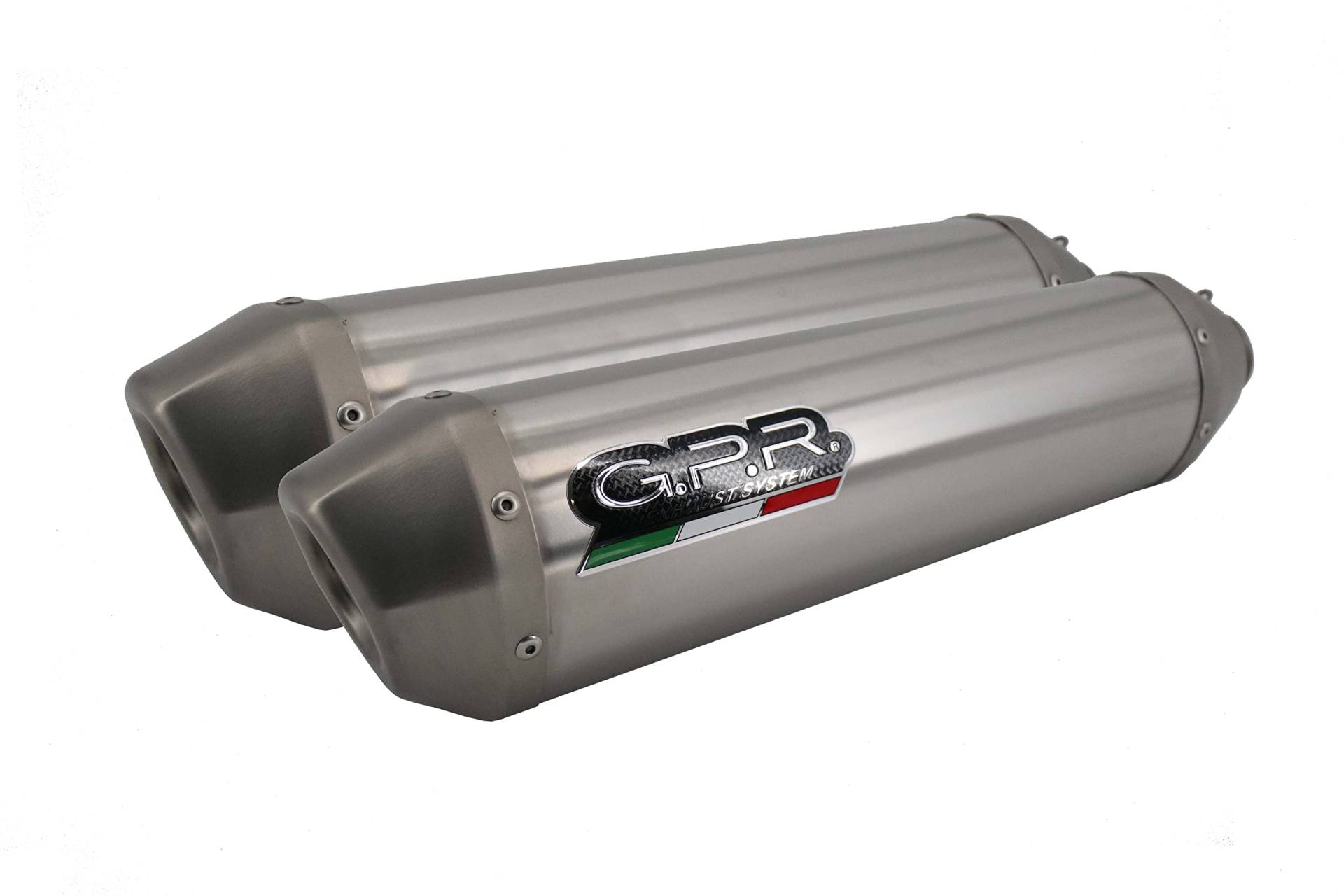 Scarico GPR Aprilia Rsv 1000 R Factory 2006/10 Paar zugelassene Auspuff katalysiert mit GPR Serie Pentasport, Full Titanium Scarico GPR Aprilia Rsv 1000 R Factory 2006/10 Paar zugelassene Auspuff katalysiert mit GPR Serie Pentasport, Full Titanium von Scarico GPR