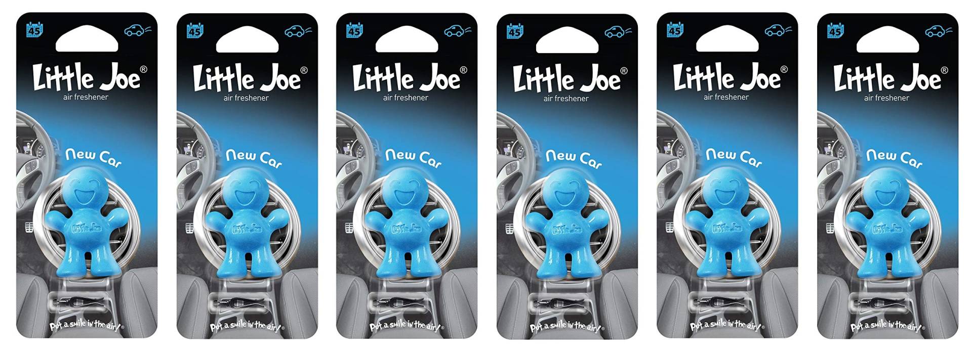 Scents Duftmännchen Little Joe fürs Auto CELJ-22, Set mit 6 Stück von Scents
