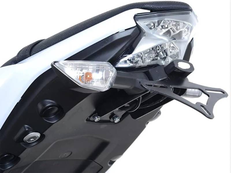 Motorrad Hinterer Kurzer Kennzeichenhalter Lizenz Kennzeichenhalter Halter kompatibel mit für KAWASAKI Ninja Z 650 NINJA650 Z650 2017-2022 von SchAan