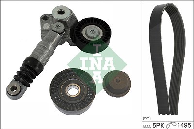 Schaeffler Ina Keilrippenriemensatz [Hersteller-Nr. 529058410] für Mazda von Schaeffler INA