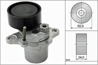 Schaeffler Ina Spannarm, Keilrippenriemen [Hersteller-Nr. 534051010] für Audi, Seat, Skoda, VW von Schaeffler INA