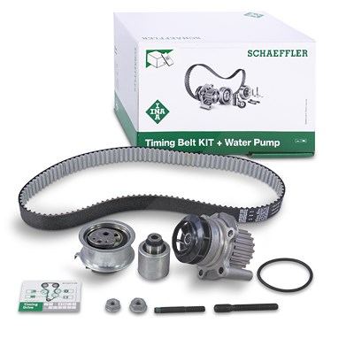 Schaeffler Ina Wasserpumpe + Zahnriemensatz [Hersteller-Nr. 530020132] für Audi, Ford, Seat, Skoda, VW von Schaeffler INA