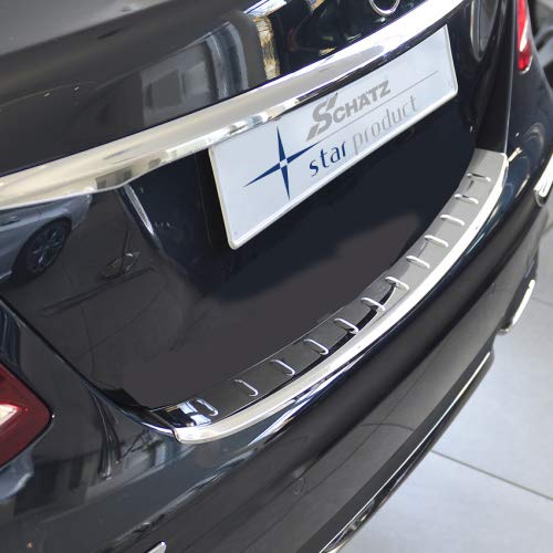 Schätz ® Premium Edelstahl Ladekantenschutz für Mercedes E-Klasse Limousine W213 bis 08/2020 von Schätz