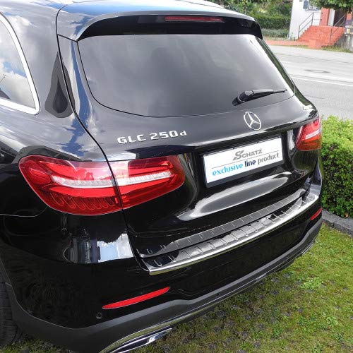 Schätz ® Premium Ladekantenschutz für MercedesGLC X253 SUV ab 2015 für GLC mit Standardstoßstangeng, ausgenommen AMG Fahrzeuge u.Fahrzeuge mit AMG Paket,Länge: 114cm von Schätz