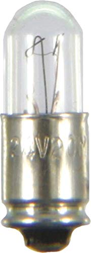 S+H Glühlampe T1 3/4 5,7x15,87mm MG 60 Volt 20mA Röhrenfom L.LB von Scharnberger
