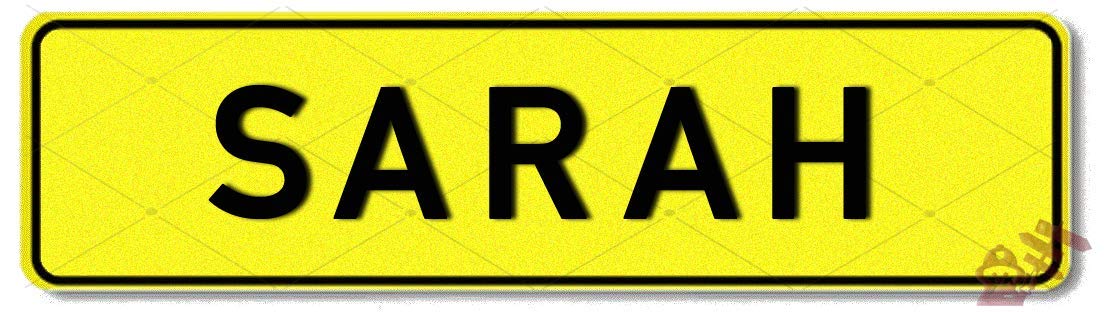 Geprägtes Namensschild zum Selbstgestalten ✓ Witterungsbeständig ✓ Vielfarbig ✓ Ideale Geschenkidee | Individuelles Nummernschild, Aluminium-Schild | Autoschild mit Namen & Spruch selbst gestalten Geprägtes Namensschild zum Selbstgestalten ✓ Witterungsbeständig ✓ Vielfarbig ✓ Ideale Geschenkidee | Individuelles Nummernschild, Aluminium-Schild | Autoschild mit Namen & Spruch selbst gestalten von Schilderfeuerwehr