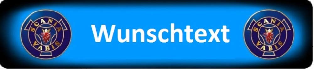 Scania Vabis Nummernschild Personalisieren und selbst gestalten als ideale Geschenkidee Metallschild, Aluminium-Schild als persönliches LKW-Zubehör Aluschild, Kennzeichen-Schilder Scania Vabis Nummernschild Personalisieren und selbst gestalten als ideale Geschenkidee Metallschild, Aluminium-Schild als persönliches LKW-Zubehör Aluschild, Kennzeichen-Schilder von Schilderfeuerwehr