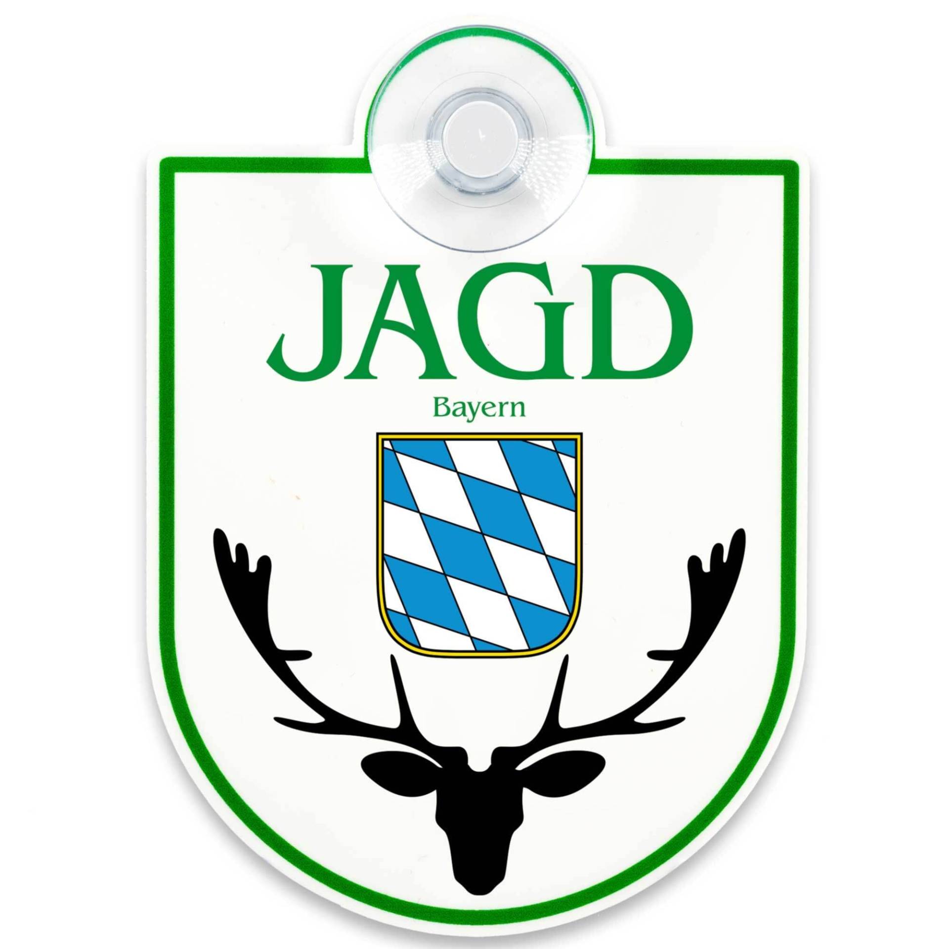 Schilderio Premium Saugnapfschild Schild Jagd Bayern 3 mm Acrylglas ca 90 x 125 mm Jagd Schild Auto mit 1x Saugnapf 30 mm Bundesland Region Autoschild Jagd zur Befestigung an Autoscheiben von innen Schilderio Premium Saugnapfschild Schild Jagd Bayern 3 mm Acrylglas ca 90 x 125 mm Jagd Schild Auto mit 1x Saugnapf 30 mm Bundesland Region Autoschild Jagd zur Befestigung an Autoscheiben von innen von Schilderio