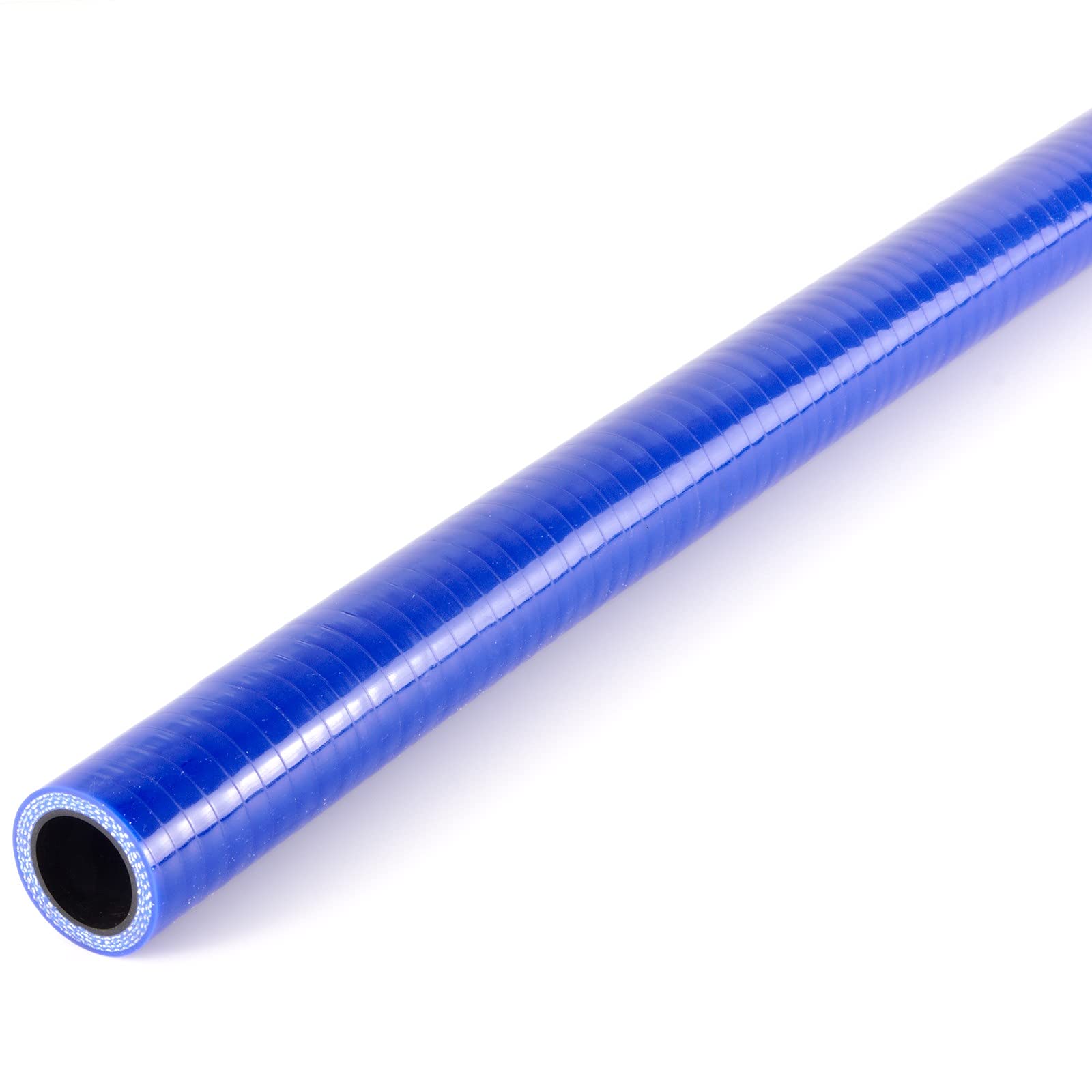 1,00m Silikonschlauch Innendurchmesser 114mm blau*** Turbo LLK Verbinder Kühlwasserschlauch von Schlauchland