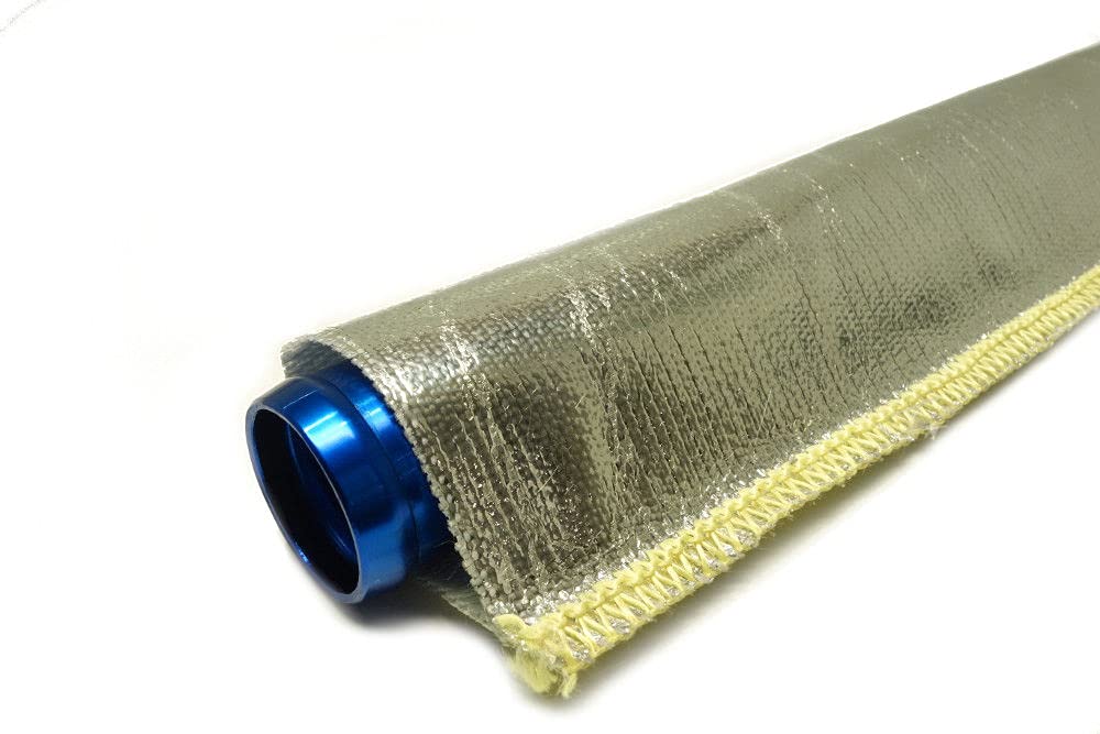 1m Alu-Titan Hitzeschutzschlauch ID 50mm gekettelt **** Wärmeschutz Kabelschutz Mantel Gewebeschlauch Ölleitung Benzinschlauch 1m Alu-Titan Hitzeschutzschlauch ID 50mm gekettelt **** Wärmeschutz Kabelschutz Mantel Gewebeschlauch Ölleitung Benzinschlauch von Schlauchland