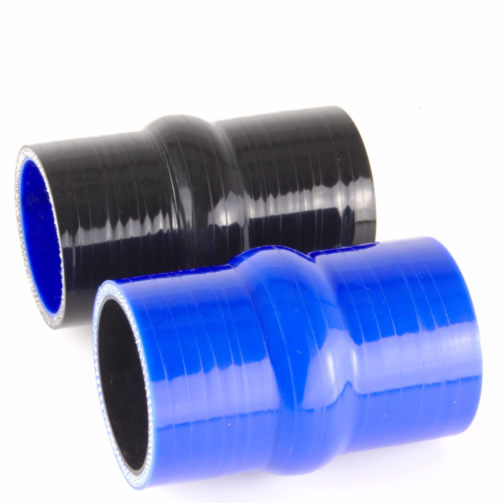 Hump Silikonschlauch ID 28mm blau*** Gummischlauch flexibel Verbinder Wulst Rohr von Schlauchland